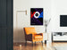 Dekoratives Poster Voix de l'Amérique - Vintage geometrisches Poster