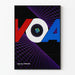 Dekoratives Poster Voix de l'Amérique - Vintage geometrisches Poster