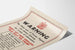Vintage-Poster Warnung vor Spionage – Retro-Wanddekoration Artem Legrand