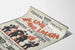 Vintage-Theaterposter We Live and Laugh – Retro-Wanddekoration