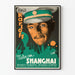 Vintage-Poster West of Shanghai - Retro-Kino-Wanddekoration
