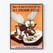Aufklärungsposter gegen Lebensmittelkontamination durch Fliegen
