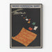 Vintage-Poster der Wiener Handelsbank mit Flugzeug und bunten Buchstaben