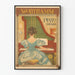 Vintage-Poster Wolfframm Klavier Dresden für musikalische Wanddekoration