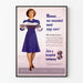 Vintage-Poster Women's Army Corps - Medizinisches Rekrutierungs-Poster für Frauen
