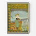 Vintage-Poster Ausstellung für Gartenbau Lausanne 1904