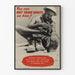 Vintage-Poster You Can Bet Your Boots On Him - Retro-Wanddekoration