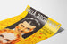 Vintage-Broadway-Poster mit stilisierten Porträts