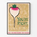 Vintage-Poster zur Blutspende-Kampagne "You’re right, you can’t get blood from one"