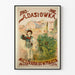 Vintage-Poster Zakopane Adasiowka Wanddekoration