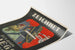 Vintage-Stil-Poster mit Ritter und Soldaten – Wanddekoration