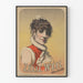 Vintage-Poster Zélie Weil in ihren Kreationen