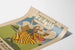 Vintage-Poster Ziemia folkloristische Wanddekoration